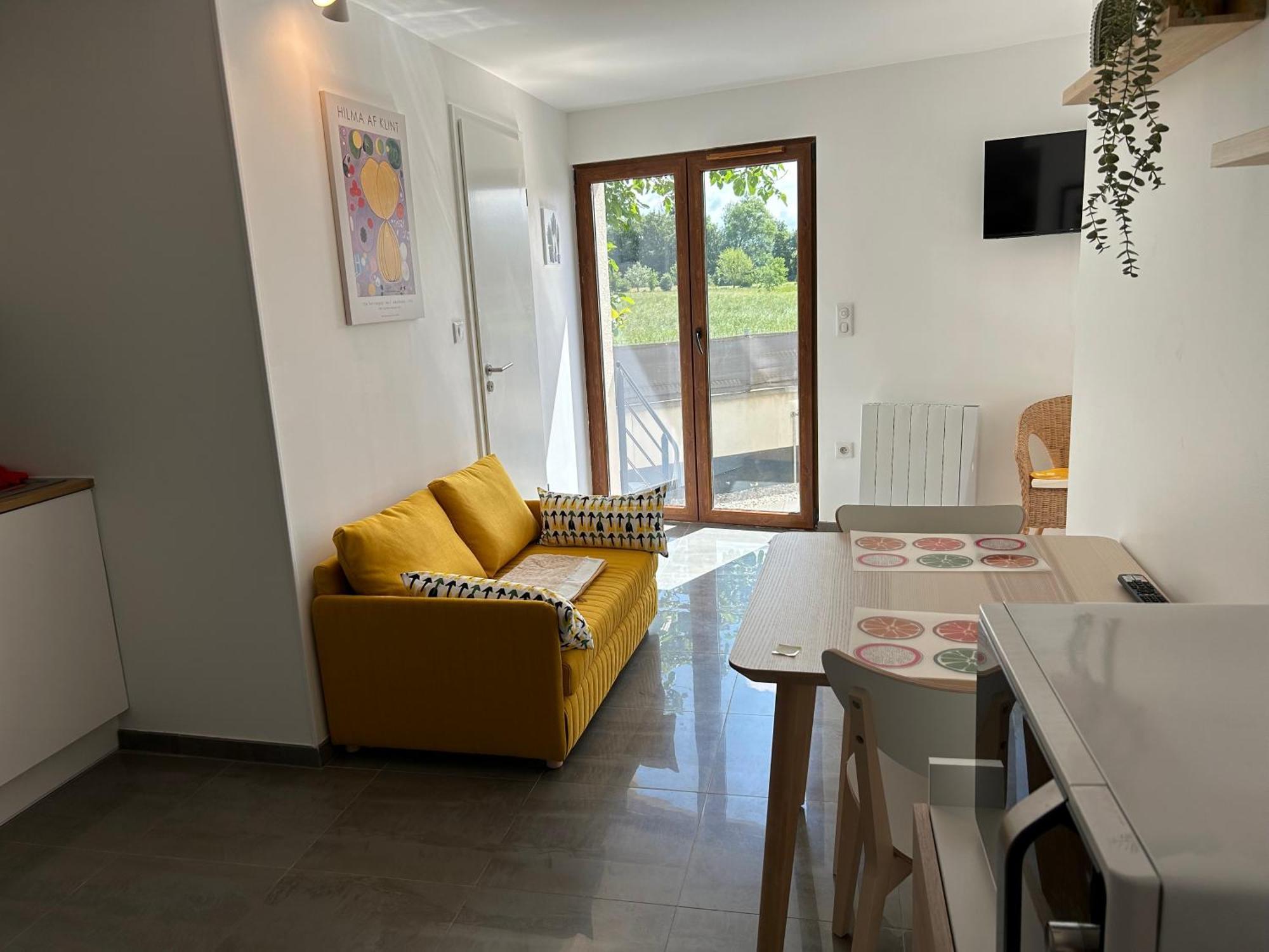 Charmant Studio Avec Terrasse Ebersheim Esterno foto
